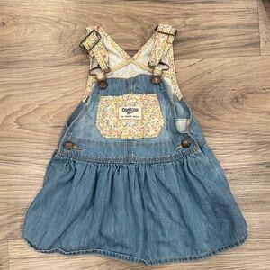 OshGosh overall dress 12 months